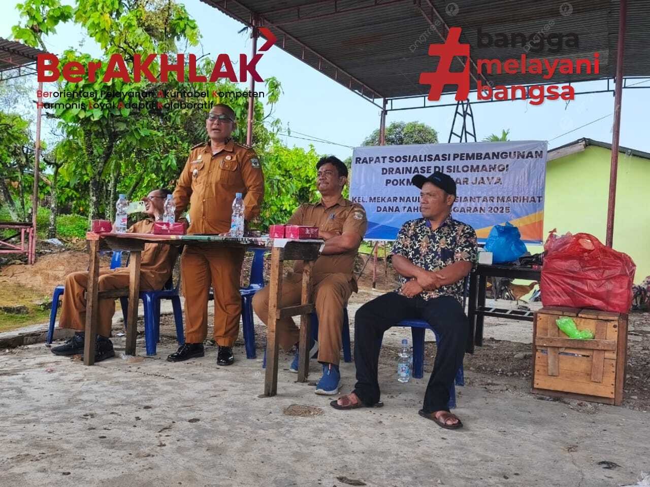 Sosialisasi Dana Kelurahan Tahun 2025 di Kelurahan Mekar Nauli